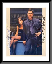 Lara Flynn Boyle and Dylan McDermott signed &quot;The Practice&quot; photo - £180.20 GBP