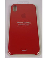 Genuine Apple iPhone XS Max Silicone Case / Cover (PRODUCT) RED - MRWH2Z... - £5.43 GBP