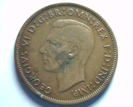 1940 GREAT BRITAIN 1 PENNY KM 845 EXTRA FINE XF EXTREMELY FINE EF FAST 9... - $8.00