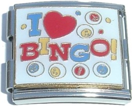 Mega I Love Bingo Italian Charm - £6.99 GBP