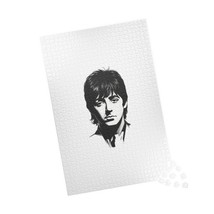 Paul McCartney Black and White Portrait 110, 252, 520, 1014 Piece Custom Jigsaw  - $17.51+