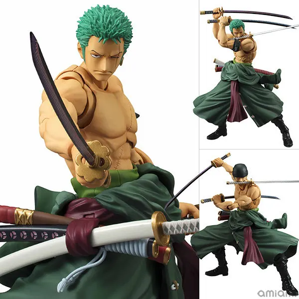 One piece 18cm bjd roronoa zoro joints moveable pvc action figure collection model toys thumb200