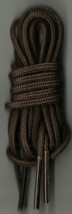 30&quot; inch Unwaxed COTTON Dark BROWN rOund SHOE LACE 4 5 eyelet Laces Casu... - $353.30 MXN