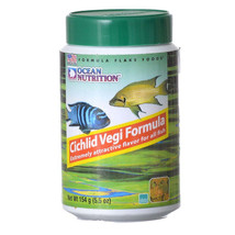 Ocean Nutrition Cichlid Vegi Formula: Premium Herbivore Flakes for African Cichl - £15.42 GBP+