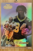 Football Card 1999 Topps Gold Label #70 Ricky Williams Refractor Rookie Saints - £9.68 GBP
