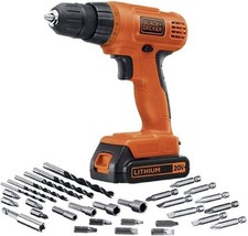 POWER CONNECT Cordless Drill/Driver + 30 pc. Kit - £56.31 GBP