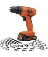 POWER CONNECT Cordless Drill/Driver + 30 pc. Kit - £55.64 GBP