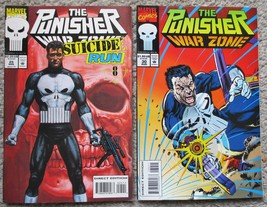 PUNISHER WAR ZONE #25 &amp; 30 (1992 Series) Marvel Comics - John Buscema art VF - £8.60 GBP