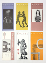 Lot of 1986 The Art Institute of Chicago Booklets Mosaic - £18.59 GBP