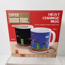 Super Mario Brothers Collectible Mug Heat Change Color Cup Gamer Gift NES NIB - $23.16