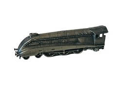Danbury Mint Pewter Train Locomotive Figurine Railroad Steam Engine Mallard vtg - £23.49 GBP