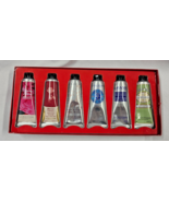 LOccitane Set 5 Hand Creams 30 ml 1 oz each Amande Lavande Rose Pivione ... - £35.19 GBP