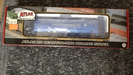 Atlas HO Scale Arco Polymers Inc. Cylindrical Hopper #1003 1982-2 SEALED... - $569.79 MXN