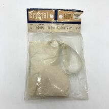 VTG Clear Crystal Pendants Glass Chandelier Lamp Parts 3” Prizm NOS New ... - $15.79