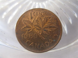 (FC-1312) 1980 Canada: 1 Cent - £0.78 GBP