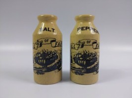 Bill of Fare Milk Jug Salt and Pepper Shaker Ceramic Set made in Japan - $9.89