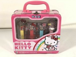 Hello Kitty Pez Set de Regalo Retirado Coleccionable Dispensadores Con Vitrina - £42.28 GBP
