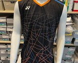 YONEX Men&#39;s Badminton Sleeveless T-Shirts Sports Top Black [US:M] NWT 10... - $24.21