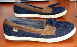 Keds Champion Women&#39;s Size 6 Shoes Blue Brown Low Top Comfort Walking Sn... - $28.16