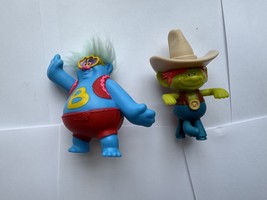 McDonald&#39;s Happy Meal Toy Biggie Troll and Hickory Trolls World Tour 2020 Used P - £8.22 GBP