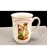 Holly Hobbie Porcelain Christmas Keepsake Mug, &quot;Holidays Shared...Best M... - £11.69 GBP