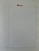 Universal Perfectly Practical Notepad (8 1/2&quot; x 11 3/4&quot;) - £11.55 GBP