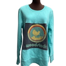 Vintage Woodstock NY Upcycled Oversized Pullover Sweatshirt / sustainable style - $69.00