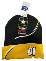 Joe Nemecheck US Army NASCAR #01 Cuff Beanie Knit Cap - £9.49 GBP