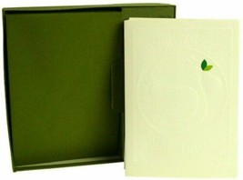 Vintage American Greetings Embossed Turtle Dove Christmas Cards w/Envelopes &amp;Box - £19.58 GBP