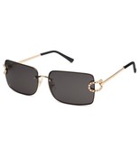 SOJOS Vintage Rectangle Sunglasses for Women,Trendy Rimless 90s UV400 Wo... - $28.99