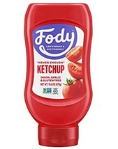 Fody Foods Vegan Tomato Ketchup. Low Fodmap Certified. No Onion. 2 Pack - £23.33 GBP