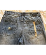 Ecko UNLTD Shorts 38x14 Baggy Jean Jorts Utility Denim Hip Hop Y2K Grung... - $35.00