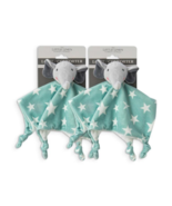 The Little Linen Company Lovie/Comforter in Elephant Star 2-Pack - £84.77 GBP