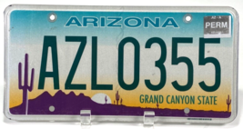 2000's Arizona License Plate - AZ0355 - Grand Canyon State - Desert Land... - $9.00