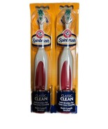 (2 Ct) Arm &amp; Hammer Spinbrush Classic Clean Soft Bristles Gum Line Cleaning - £21.30 GBP