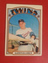 1972 Topps Harmon Killebrew #51 Minnesota Twins FREE SHIPPING - £2.36 GBP