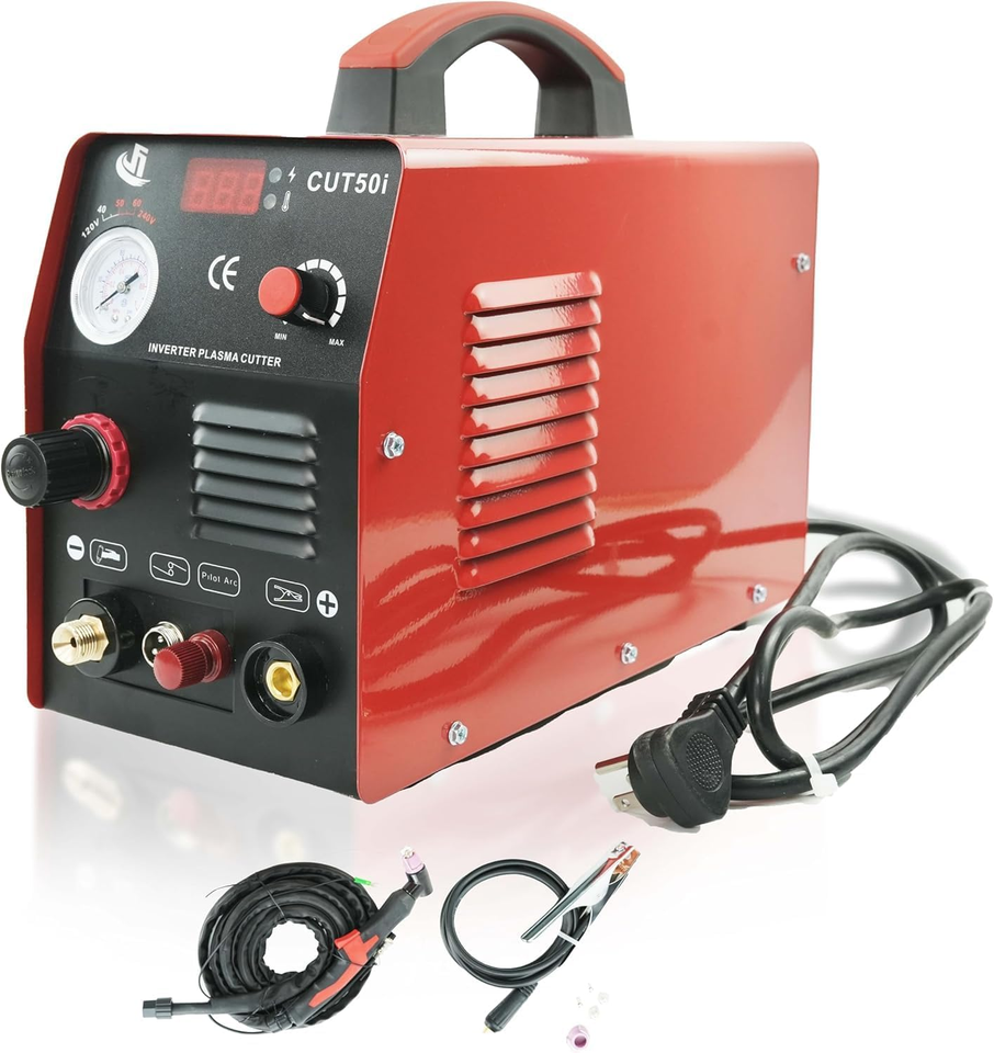 Flwelding Plasma Cutterith with 110/220V Dual Voltage DC Inverter, 5/8&quot; ... - $249.81