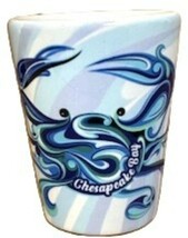 Chesapeake Bay Blue Crab Shot Glass - $10.95