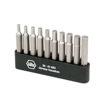 WIHA 74986 Hex Inch and Metric Power Bit Set with Holder, 10-Piece - £61.86 GBP