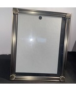 Vintage 8x10&quot;silver / Brass Tone Classic, Metal Picture Frame, Detailed - £8.84 GBP