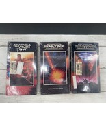 Lot of 3 NEW Star Trek VHS Tapes SEALED Wrath Of Khan Undisc. The Final ... - £17.13 GBP