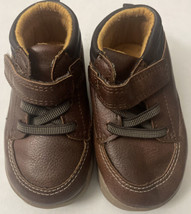 Carter&#39;s Toddler Boy Brown Boots Shoes Size 4 - £10.90 GBP