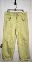 BDG Jeans Womens Sz 32 Lime Green Straight Leg Baggy Skater Urban Outfit... - $29.00