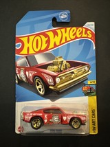 Hot Wheels King Cuda HW Art Cars 8/10 Red New 152/250 - $5.25