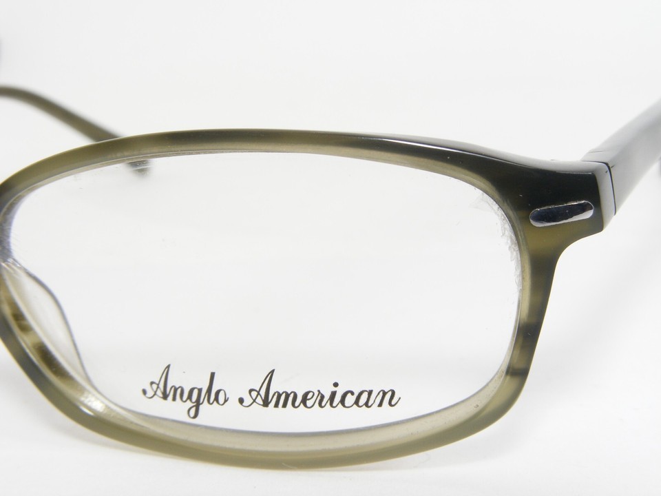 Anglo American 485 GROO Gradient Olive Opal UNIQUE RARE EYEGLASSES 51-16-142mm Item image 5