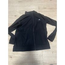 Adidas Golf Jacket Full Zip Black Track Warm Up Athletic Mens Size Small... - $13.50