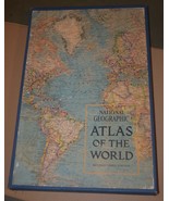 National Geographic Atlas Of The World. 1970 Revised 3rd Edition LARGE S... - $376.79 MXN