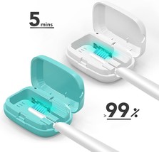 Portable UV Toothbrush Sterilizer - White - £6.67 GBP