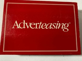 Adverteasing: The Game Of Slogans, Commercials, And Jingles Board Games Rare - £10.14 GBP