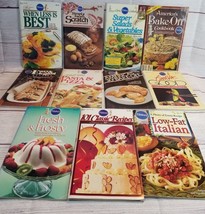 Pillsbury Cookbooks Vintage Bake-Off Pasta Pizza Fresh &amp; Frosty etc Lot of 11 - £14.83 GBP